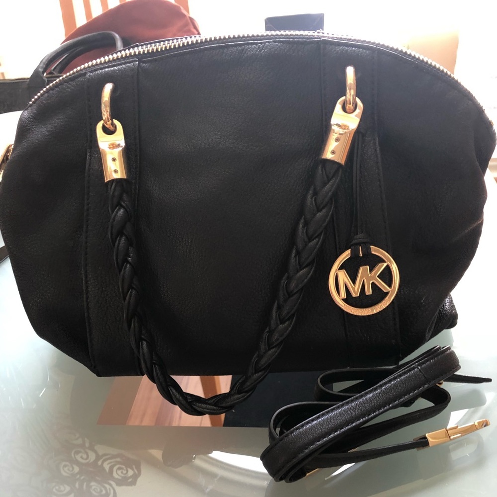 Michael Kors leather shoulder handbag crossbody - Picture 1 of 6